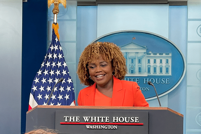 White House press secretary Karine Jean-Pierre